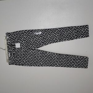 NEW Gap 1969 Geometric Print Legging Jeans Skimmer 25 Retro Summer Vacation RARE